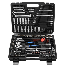 Srunv 150Pcs Auto Repair Tool Set: Ratchet Wrench Socket Kit