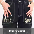 Black Stars Custom Women's Denim Pants