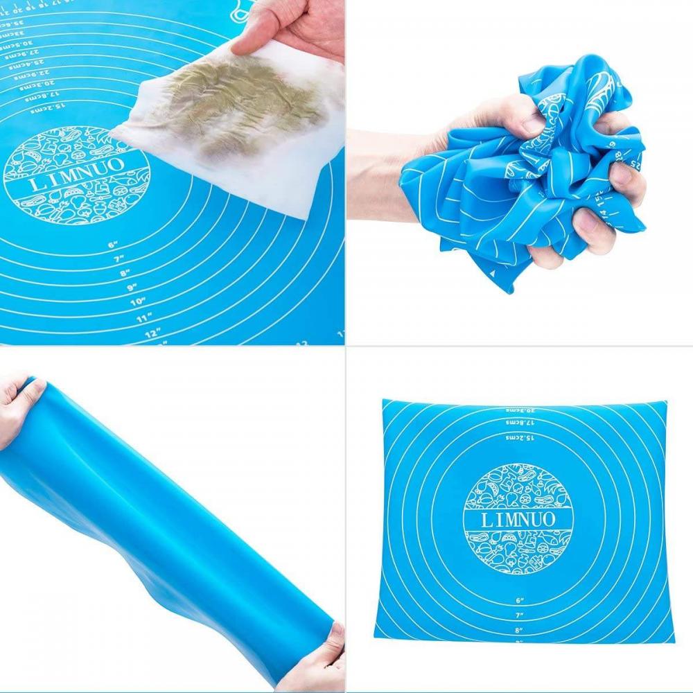 Pure Silicone Dough Kneading Mat With Scale