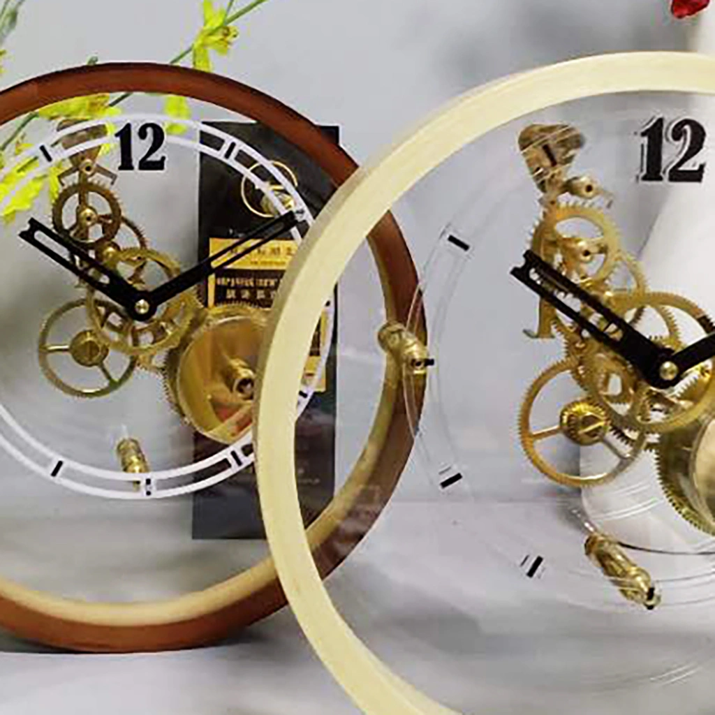 High-End Crafts Mechanical Wood Wall Clock