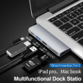 HUB USB C multifuncional con cargador PD