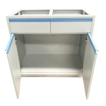 Steel Medical Ward Bedside Storage Cabinet