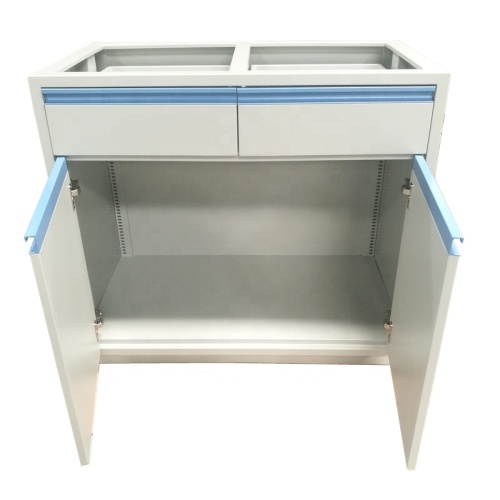 Armoire de rangement de chevet pour salle médicale en acier