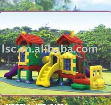 Outdoor plastic playground