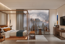 Light Luxury Style Bamboo Hotel