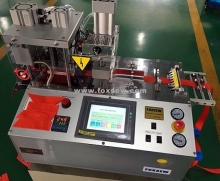 Automatic Angle Webbing Cutting Machine with Hole Puncher