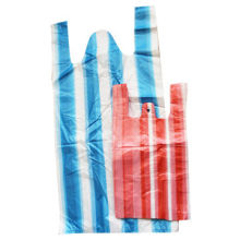 LDPE Candy Striped Bags, Recycled LDPE and LDPE Materials