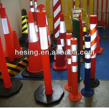 NEW!!! Australian standard T top PVC flexible spring post,economical safety warning bollards,economy road warning post post