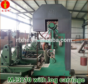 MJ3210 Vertical wood cutting sawmill machinery