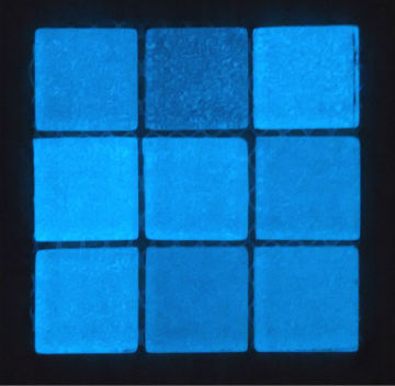 photoluminescent mosaic