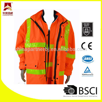 Austrilian standard safety jacket with reflector