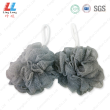 Wavy style mesh cleanse sponge ball