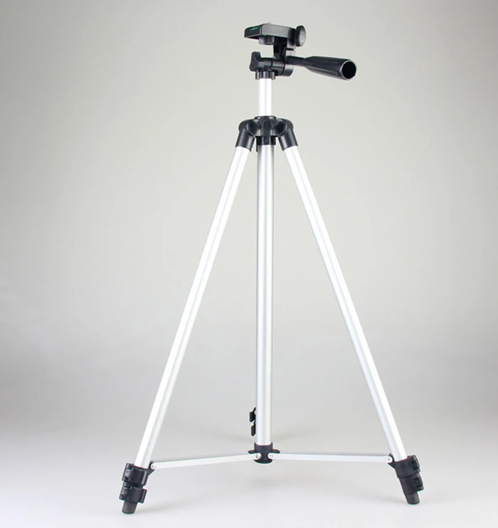 1.5m Spirit Level 3-Way Ballhead Long Tripod for Camera Stand