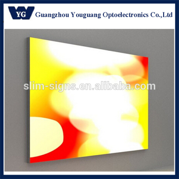 Attractive black light led poster frames