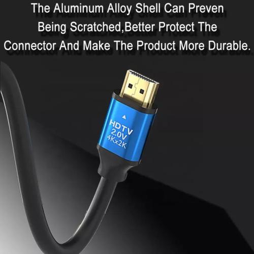 4K HDMI 18Gbps Gold Plated Cable With Ethernet