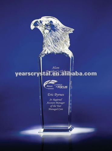 Excellent Crystal Eagle Award For Business Gifts(F-0015