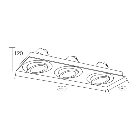 B Efficient LED Downlights