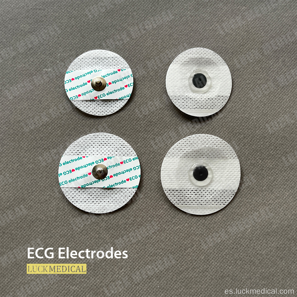 Almohadillas de electrodo ECG ECG desechables ECG