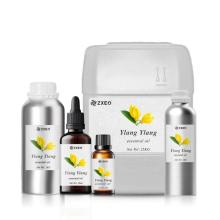 100% safi ya usafirishaji wa mafuta kwa wingi inaweza kuwa lebo ya jumla ya ylang ylang muhimu ya mafuta vipodozi aromatherapy