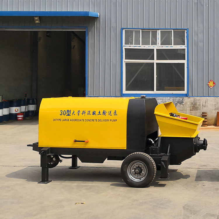 Concrete pump construction diesel engine used stationary concrete pump for sale