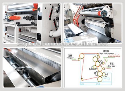 e flute corrugated cardboard machine