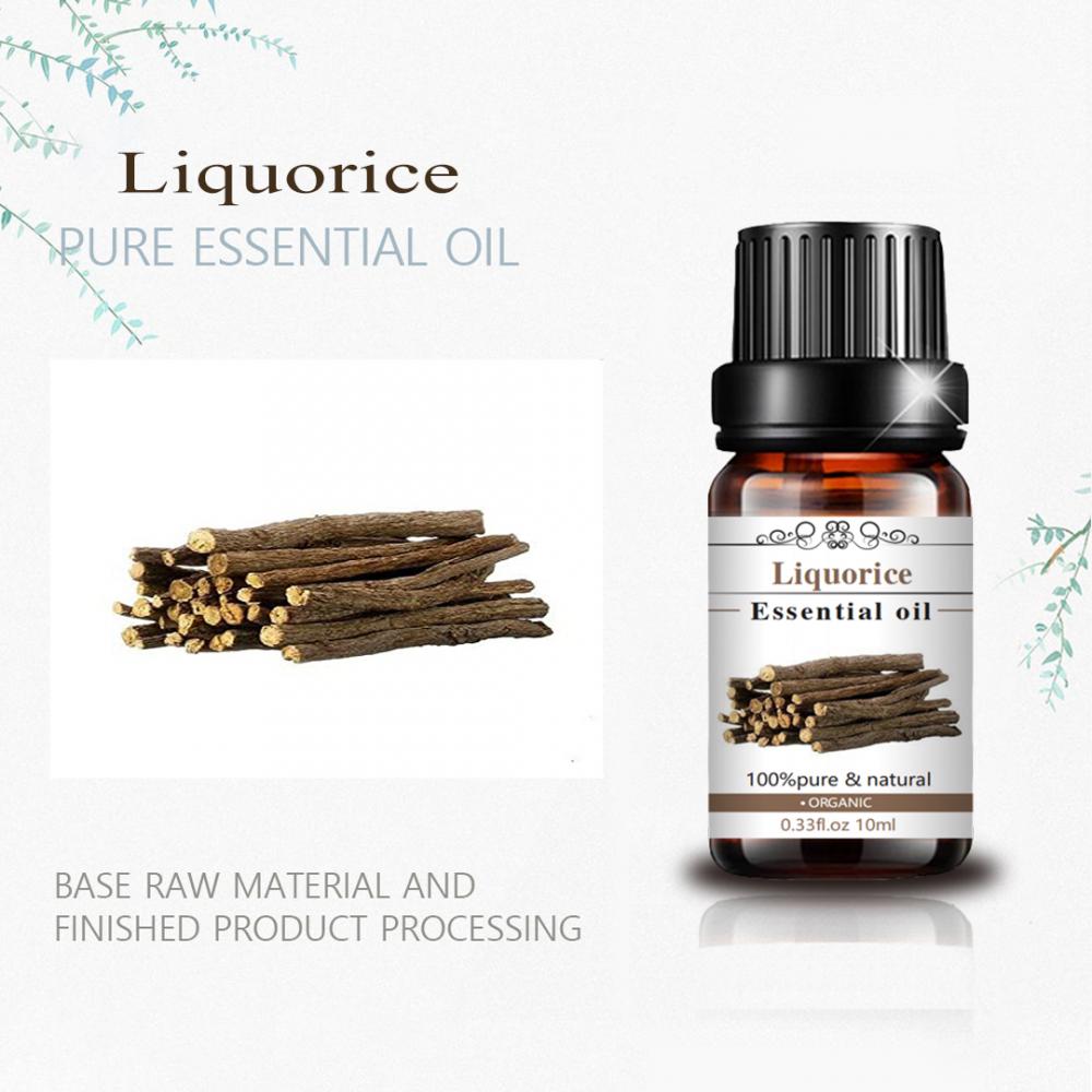 10ml 100% pure organic liquorice root oil liquorice essential oil for cosmetic skincare