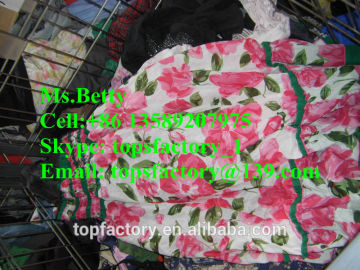 Fashion cream used branded clothes second hand branded clothes