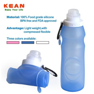 High Quality Portable BPA Free Foldable Water Container