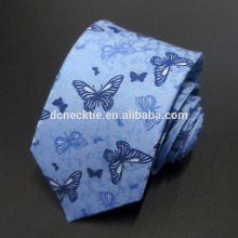 blue butterfly tie