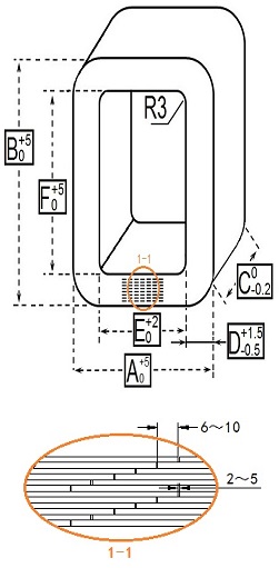 Three Phase Transformer Core