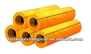 sound absorption rock wool pipe