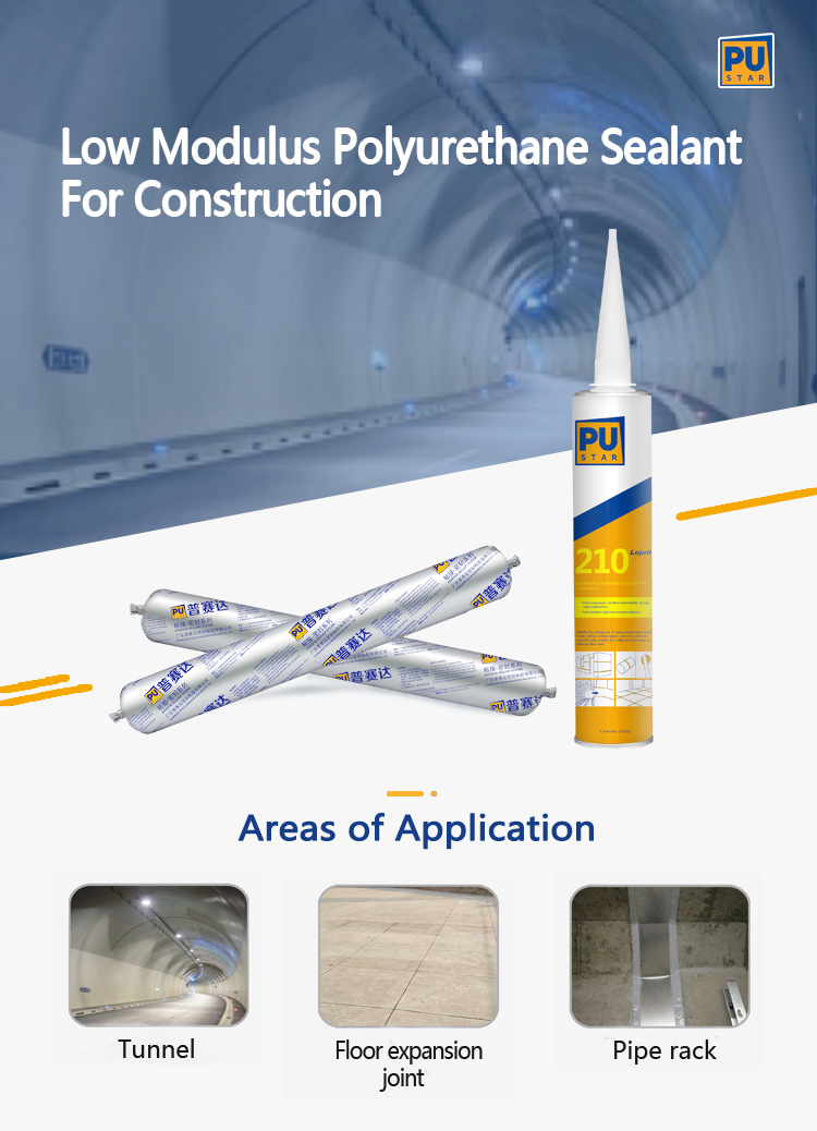 Concrete Construction Adhesive Ceramic Pu Joint Sealant Lejell210