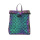 Laptop bag fashion PU geometric luminous backpack bags