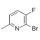 Pyridine,2-bromo-3-fluoro-6-methyl CAS 374633-36-0