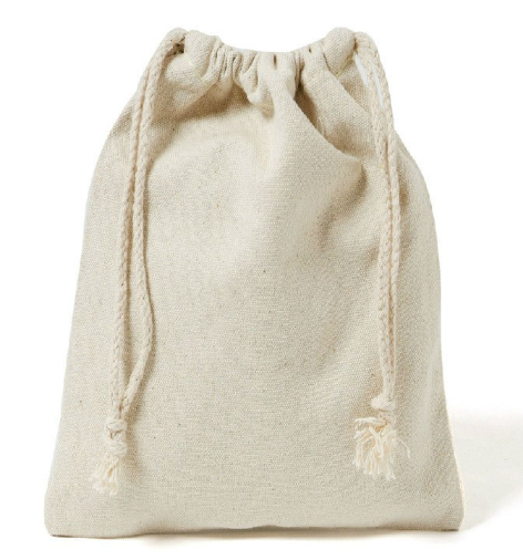 drawstring jute bag