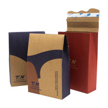 Custom Kraft Paper Packaging Boxes for Underwear and Socks
