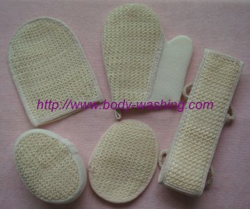 2016 new Natural sisal bath scrub mitt