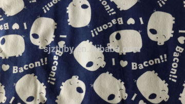 print cotton flannel plaid fabric