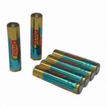 AAA Alkaline Battery with 1.5V Nominal Voltage, Used in CD Players/Toys/Lights