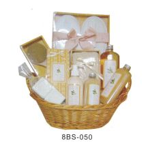 Promotional Basket Bubble Bath Gift Set , 20g Bath Tea #8bs-050