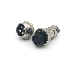 Male Female GX16 Wire Panel Thread Aviation Connector