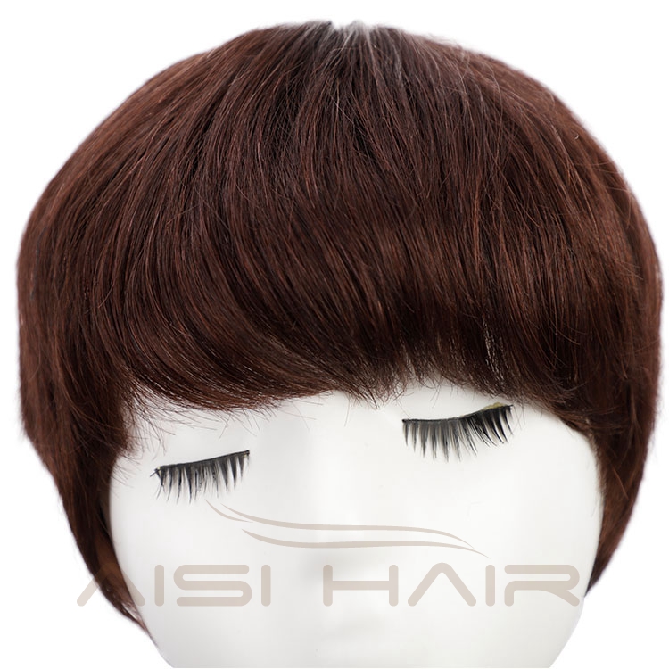 Aisi Hair Glueless For Black Women Cheap Colored Short Pixie Brazilian 100%  Raw Human Hair Wig