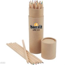 Promotional color pencil case