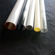 Tianqi chinese supplier extrusion plastic round clear colored cooperation pc housing