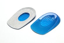 TPE Heel Cushion with Fabric Cover Shock Absorption Heel Pad