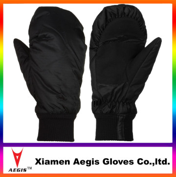 black nylon gloves ski gloves 4131 mitten soft pu coated nylon gloves Nylon Glove