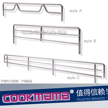 Shelves fence,Wire guard bar,Wire shelves fence,