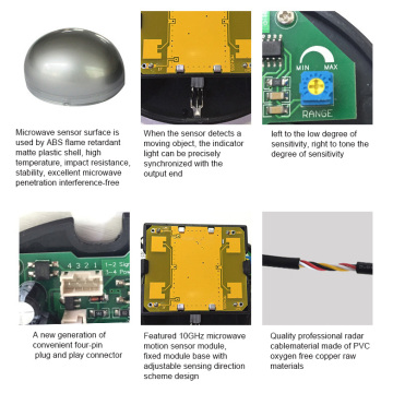 Radar elettronico automatico a 24 GHz