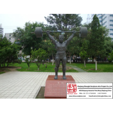 Al aire libre magnífica escultura de bronce