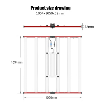 Efficacité élevée 650w pliable spectre plein écran